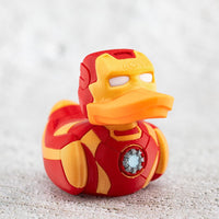 Superhero Ducky - Iron-Duck Handcrafted Parody Fanart Duckie