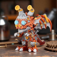 Steampunk Dragon - Handcrafted Articulated Collectible Figurine