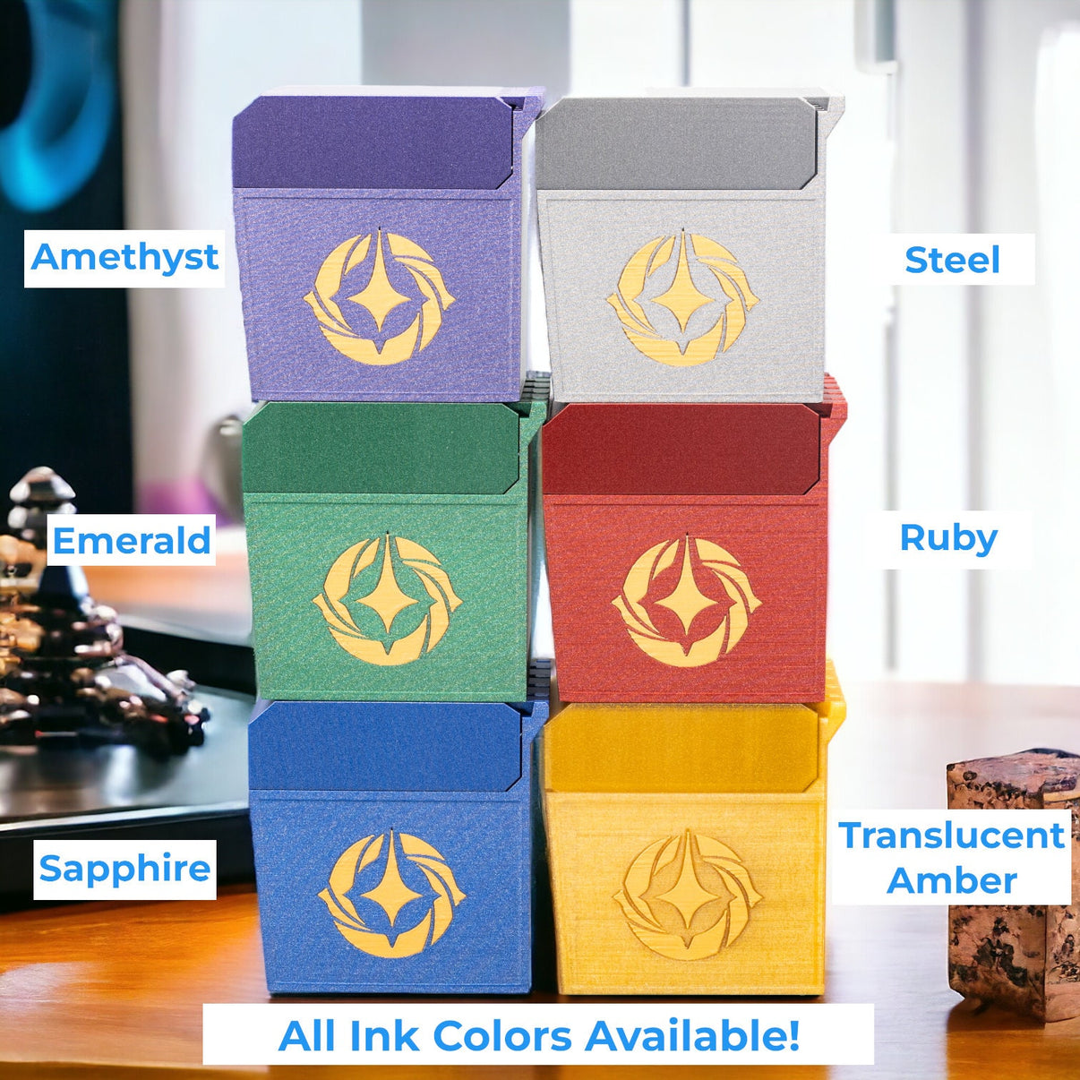 lorcana card case Disney Deck Box - Scar - Vengeful Lion - Ravensburger Deck Boxes CLEARANCE Lorcana Deck Box Card