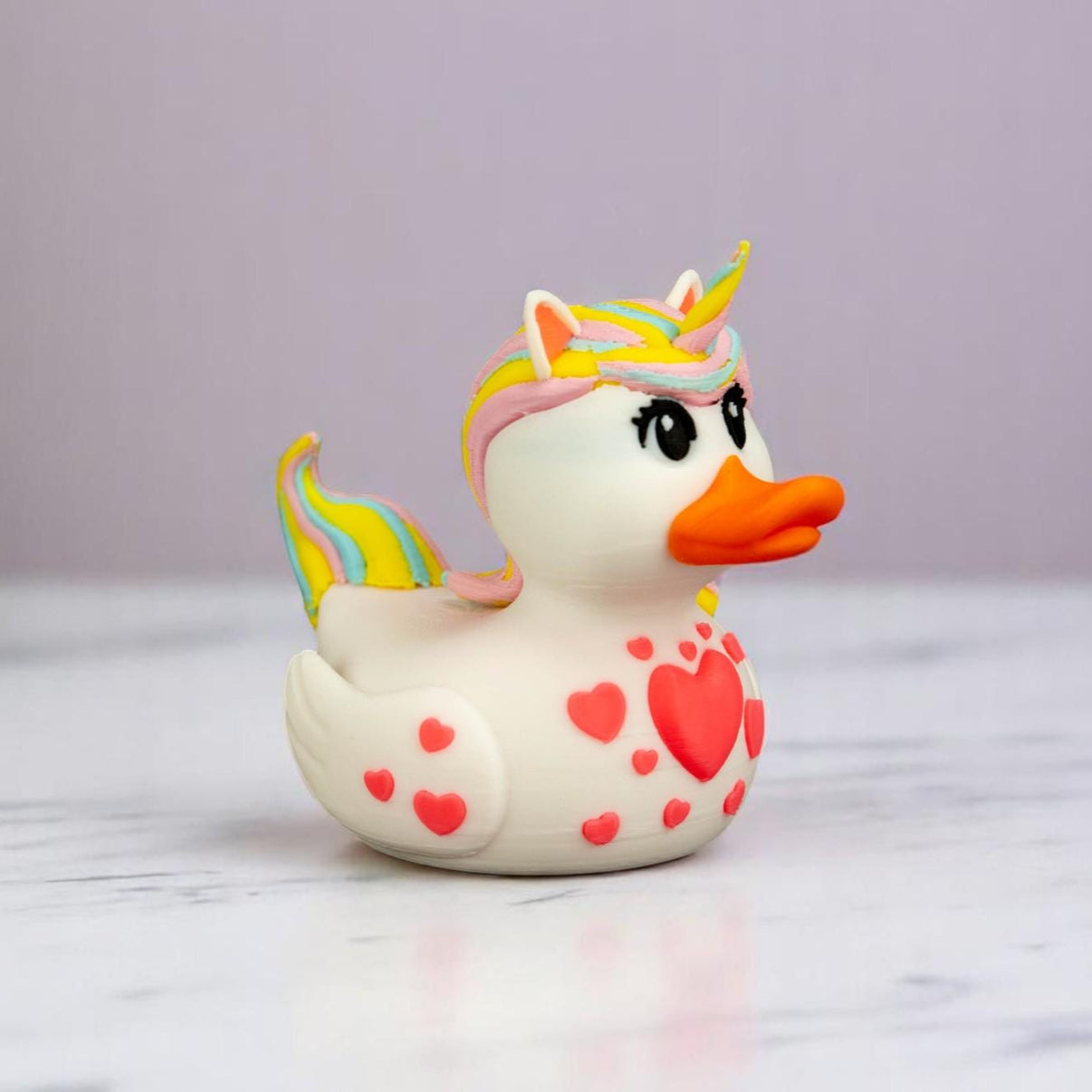Unicorn Ducky - Mythical Creature Rubber Duck! (actually plastic) Handmade gift for friends, gift for wife, gift for coworker Jeep Ducking