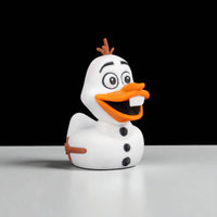 Snowman Ducky - Inspired by Olaf from Frozen - Handcrafted Parody Sculpture - Gift for Coworker, Gift for friend, gift for wife