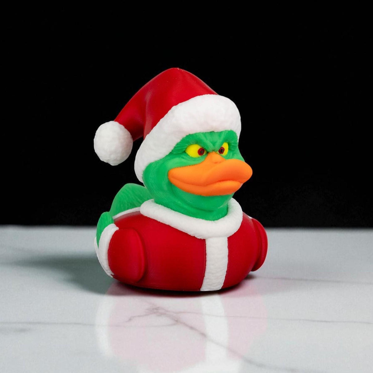 Christmas Duck - Jeep Ducking- Grinch Inspired Cosplay (not)Rubber Ducky - Decor, Gift for Wife, Gift for Husband, Gift for Coworker