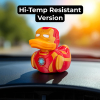 Superhero Ducky - Iron-Duck Handcrafted Parody Fanart Duckie
